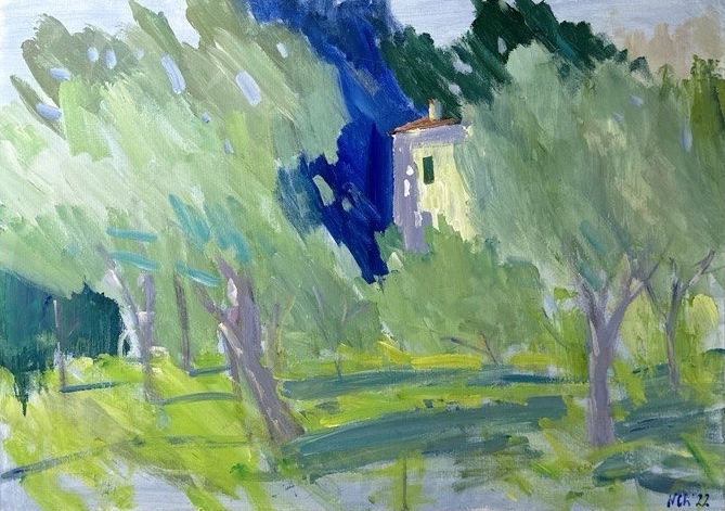 Оливковая роща Торри-дель-Бенако
